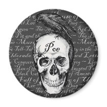 Raven Poe Magnet