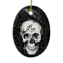 Raven Poe Ornament