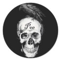 Raven Poe Sticker by Jaenne Raven Poe Sticker