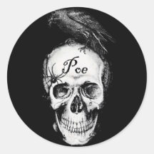 Raven Poe Sticker