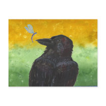 Raven Ponders postcards by cnlbell Raven Ponders postcards
