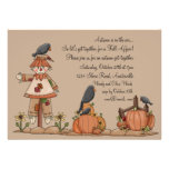 Raven Scare Invitation