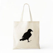 raven silhouette bag by trollop_com raven silhouette bag