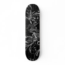 Raven Skateboard Deck by saundejm Raven Skateboard Deck
