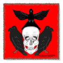 Raven Skull posters by Birdman77 Raven Skull posters