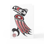 Raven steals the sun greeting cards