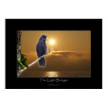 Raven & Sunrise Art Poster Raven & Sunrise Art Poster