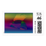 raven sunrise postage