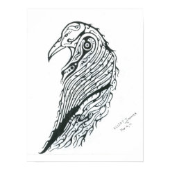 Raven Totem print