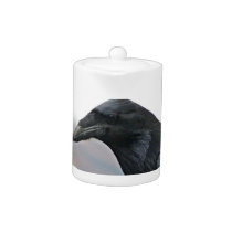 Raven Watching over the mountains