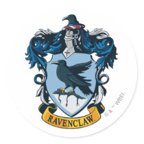 Ravenclaw Crest Round Stickers