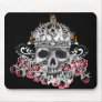 Ravens and Roses_BLK Mouse Pads