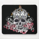 Ravens and Roses_BLK mousepads