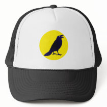 Ravens crow raven crow trucker hat