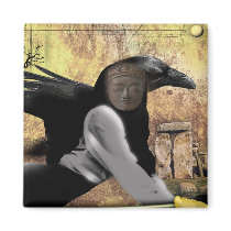RAVENS GARDEN magnets by CROWKNOW RAVENS GARDEN magnets