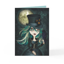 Raven's Moon Card