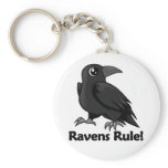 Ravens Rule! Keychain