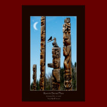 RAVEN'S SACRED PLACE Art Poster posters