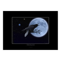 RAVENSPEAK Fantasy Art Poster posters by RavenSpiritPrints RAVENSPEAK Fantasy Art Poster posters