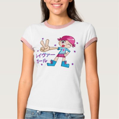 Raver Girl Shirts by danceelectric