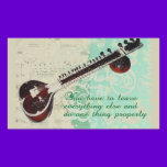 Ravi Shankar Tribute To Sitar and Indian Music stickers