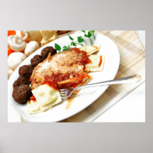 Ravioli And Meatballs Poster