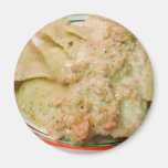 Raviolis Clams Sauces Food Dinner Cooking Fridge Magnet