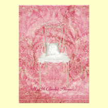 Ravishing Pink Bridal shower invitation invitations