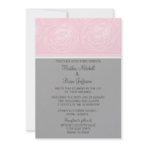 Ravishing Roses Elegant Wedding Invitation
