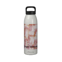 Raw Bacon Weaving 101 Water Bottle
