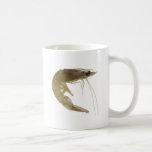 Raw grey prawn coffee mug