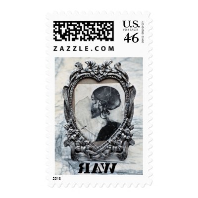 RAW Postage Stamp by alisonulman
