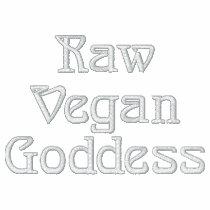 Raw Vegan Goddess Hoodie embroidered shirts by rawvegangoddess Raw Vegan Goddess Hoodie embroidered shirts