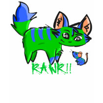 Rawr and Mouse - RAWR!! t-shirts