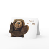 RAWR BEAR Card