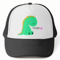 RAWR dinosaur cute shirt Mesh Hat