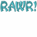 RAWR! EMBROIDERED TRACK JACKET