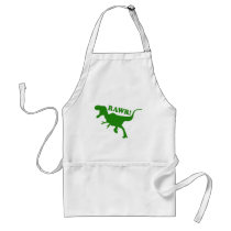 RAWR is how Dinosaurs say I love you aprons by BoogieMonst RAWR is how Dinosaurs say I love you aprons