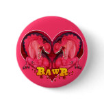 Rawr Love-a-saurus Pinback Buttons