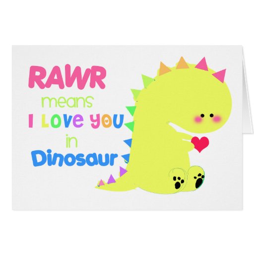 What Does Rawr Mean In Dinosaur