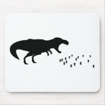 Rawr! T-Rex mousepads by TimeStop Rawr! T-Rex mousepads
