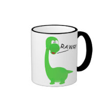 Rawrosaur Dinosaur Coffee Mug