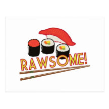 Rawsome! Postcards