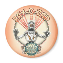 Ray-O-Zap Magnet by Retropolis_Travel Ray-O-Zap Magnet