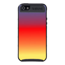 Raya del rojo de Dégradé iPhone 5 Cárcasa