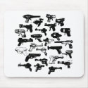 Rayguns mousepads by randum Rayguns mousepads