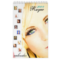 Rayne, 2009, calender calendars by rayne1 Rayne, 2009, calender calendars