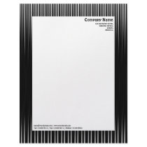 Rays - Black and White letterhead by artberry Rays - Black and White letterhead