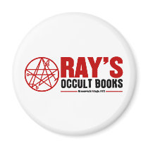 Ray's Occult Book Shop magnets by strk3 Ray's Occult Book Shop magnets