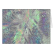 Rays of Color, digital abstract Greeting Cards